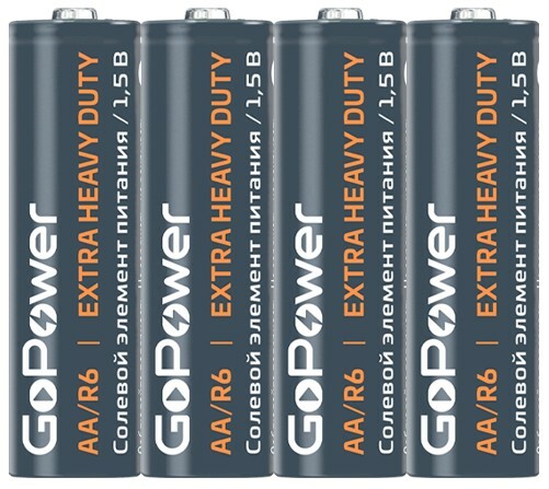 Батарейка GoPower R06 Солевая без блистера Батарейка GoPower R06 Солевая без блистера